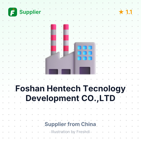 Foshan Hentech Tecnology Development CO.,LTD – summary card, no photo uploaded yet
