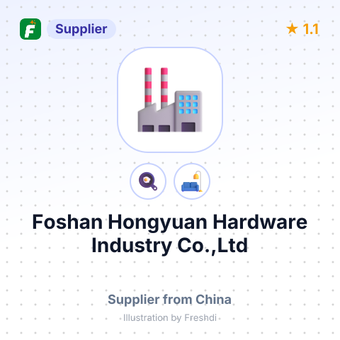 Foshan Hongyuan Hardware Industry Co.,Ltd – summary card, no photo uploaded yet