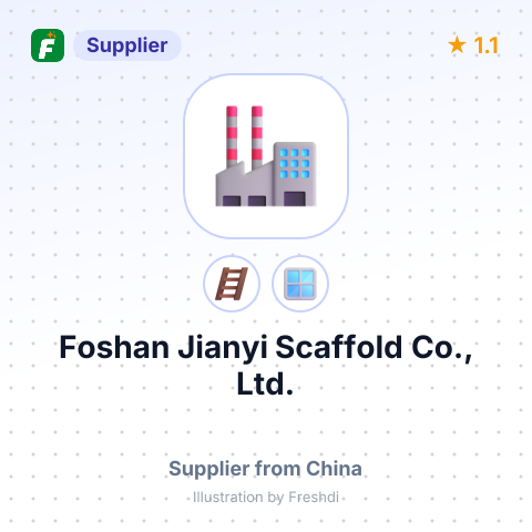 Foshan Jianyi Scaffold Co., Ltd. – summary card, no photo uploaded yet