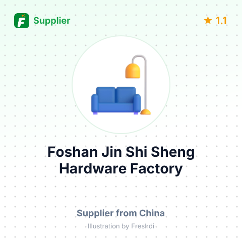 Foshan Jin Shi Sheng Hardware Factory – summary card, no photo uploaded yet
