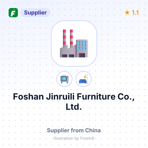 Foshan Jinruili Furniture Co., Ltd. – summary card, no photo uploaded yet