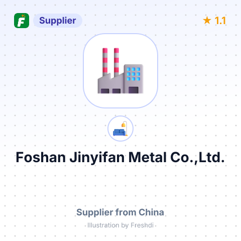 Foshan Jinyifan Metal Co.,Ltd. – summary card, no photo uploaded yet