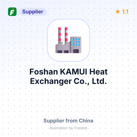 Foshan KAMUI Heat Exchanger Co., Ltd. – summary card, no photo uploaded yet