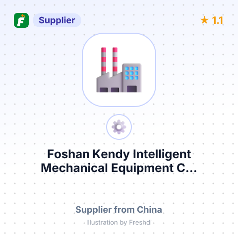 Foshan Kendy Intelligent Mechanical Equipment C... – summary card, no photo uploaded yet