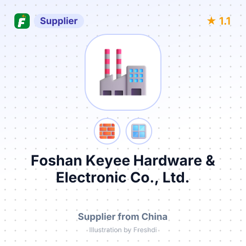 Foshan Keyee Hardware & Electronic Co., Ltd. – summary card, no photo uploaded yet