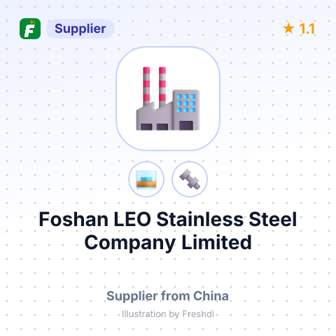 Foshan LEO Stainless Steel Company Limited – summary card, no photo uploaded yet
