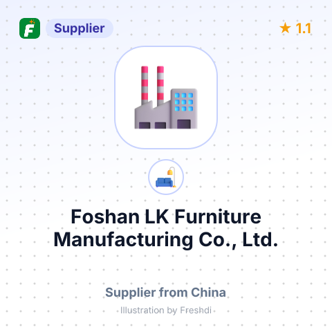 Foshan LK Furniture Manufacturing Co., Ltd. – summary card, no photo uploaded yet