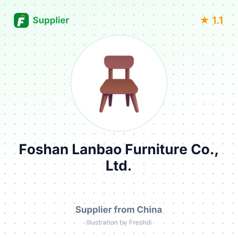 Foshan Lanbao Furniture Co., Ltd. – summary card, no photo uploaded yet