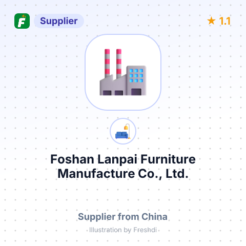 Foshan Lanpai Furniture Manufacture Co., Ltd. – summary card, no photo uploaded yet