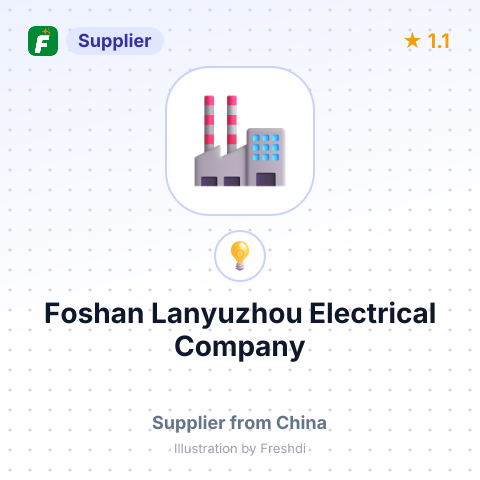Foshan Lanyuzhou Electrical Company – summary card, no photo uploaded yet