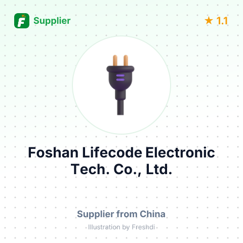 Foshan Lifecode Electronic Tech. Co., Ltd. – summary card, no photo uploaded yet