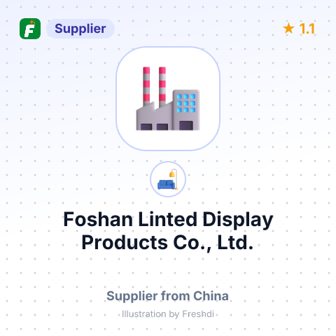 Foshan Linted Display Products Co., Ltd. – summary card, no photo uploaded yet