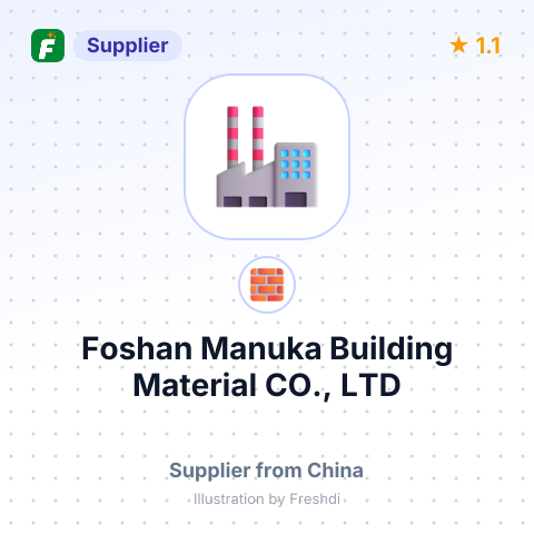 Foshan Manuka Building Material CO., LTD – summary card, no photo uploaded yet