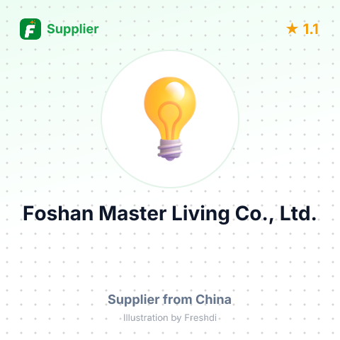 Foshan Master Living Co., Ltd. – summary card, no photo uploaded yet