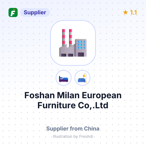 Foshan Milan European Furniture Co,.Ltd – summary card, no photo uploaded yet