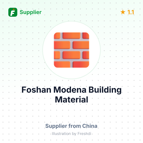 Foshan Modena Building Material – summary card, no photo uploaded yet