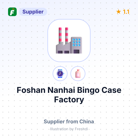 Foshan Nanhai Bingo Case Factory – summary card, no photo uploaded yet