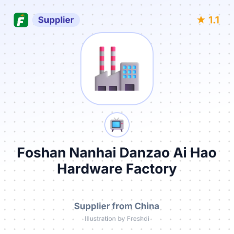 Foshan Nanhai Danzao Ai Hao Hardware Factory – summary card, no photo uploaded yet