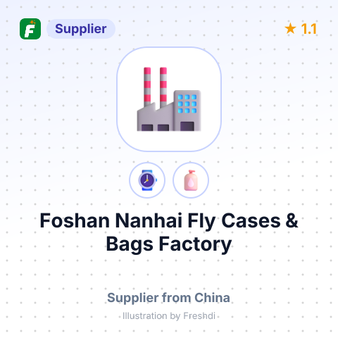 Foshan Nanhai Fly Cases & Bags Factory – summary card, no photo uploaded yet