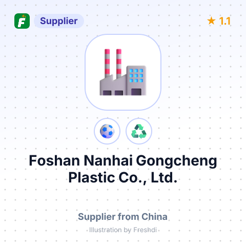 Foshan Nanhai Gongcheng Plastic Co., Ltd. – summary card, no photo uploaded yet