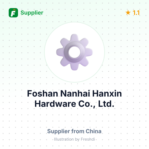 Foshan Nanhai Hanxin Hardware Co., Ltd. – summary card, no photo uploaded yet