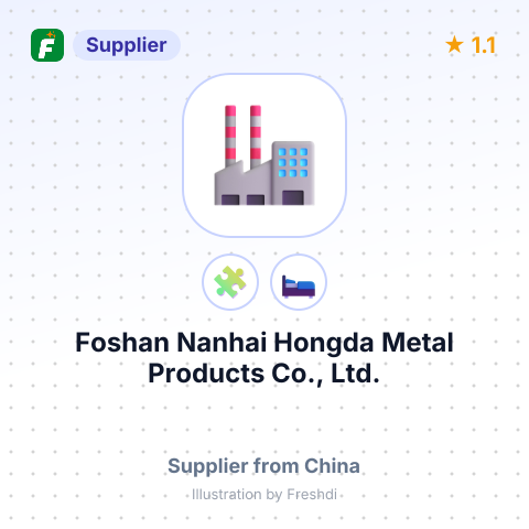 Foshan Nanhai Hongda Metal Products Co., Ltd. – summary card, no photo uploaded yet