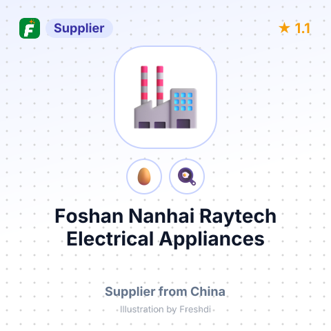 Foshan Nanhai Raytech Electrical Appliances – summary card, no photo uploaded yet