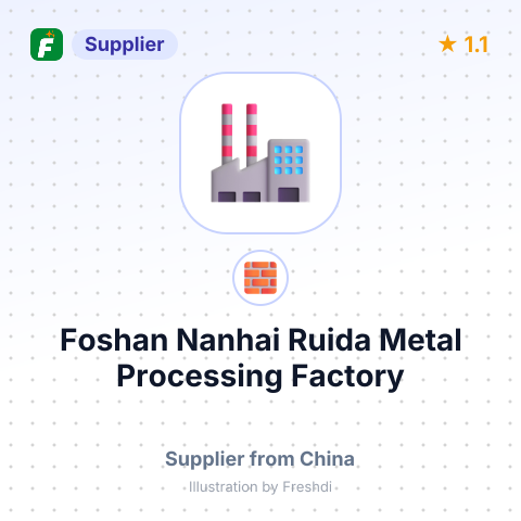 Foshan Nanhai Ruida Metal Processing Factory – summary card, no photo uploaded yet
