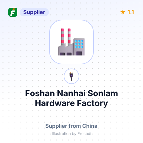 Foshan Nanhai Sonlam Hardware Factory – summary card, no photo uploaded yet