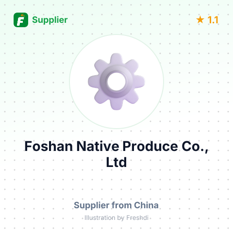 Foshan Native Produce Co., Ltd – summary card, no photo uploaded yet