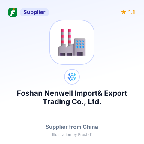Foshan Nenwell Import& Export Trading Co., Ltd. – summary card, no photo uploaded yet