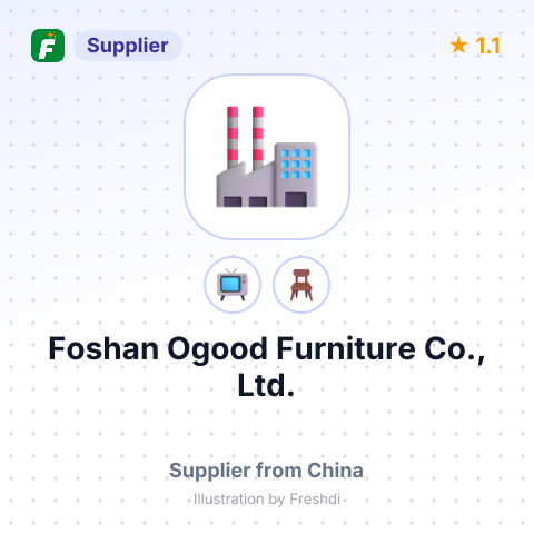 Foshan Ogood Furniture Co., Ltd. – summary card, no photo uploaded yet
