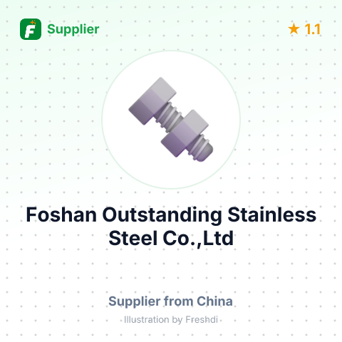 Foshan Outstanding Stainless Steel Co.,Ltd – summary card, no photo uploaded yet