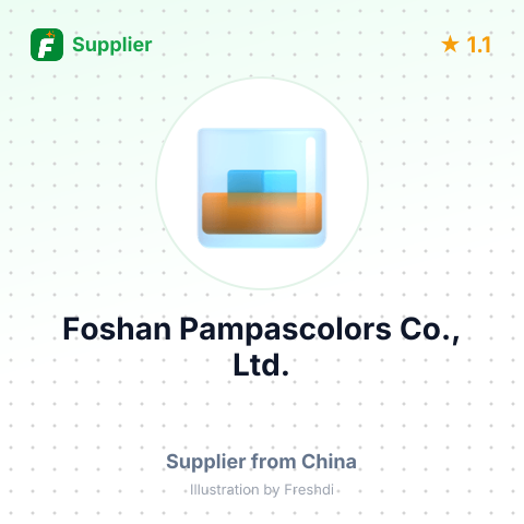Foshan Pampascolors Co., Ltd. – summary card, no photo uploaded yet