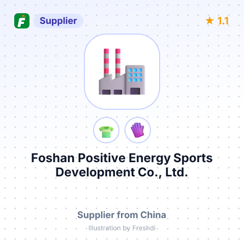 Foshan Positive Energy Sports Development Co., Ltd. – summary card, no photo uploaded yet
