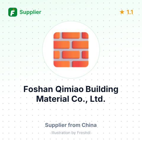 Foshan Qimiao Building Material Co., Ltd. – summary card, no photo uploaded yet