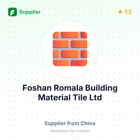 Foshan Romala Building Material Tile Ltd – summary card, no photo uploaded yet