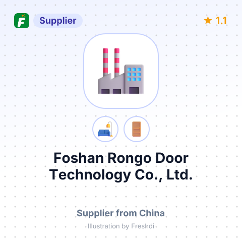 Foshan Rongo Door Technology Co., Ltd. – summary card, no photo uploaded yet