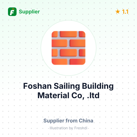 Foshan Sailing Building Material Co, .ltd – summary card, no photo uploaded yet