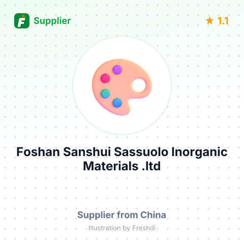 Foshan Sanshui Sassuolo Inorganic Materials .ltd – summary card, no photo uploaded yet