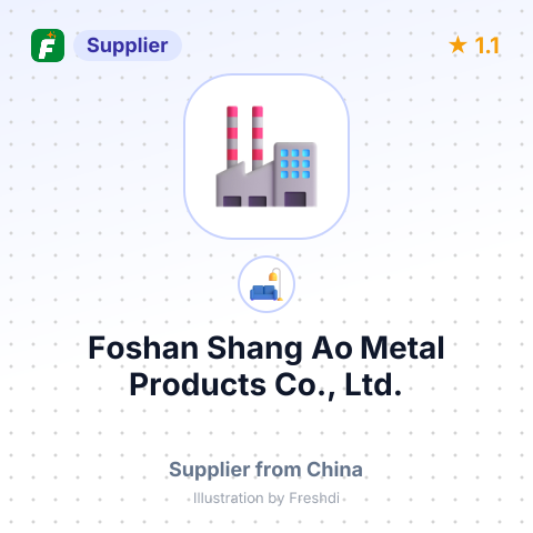 Foshan Shang Ao Metal Products Co., Ltd. – summary card, no photo uploaded yet