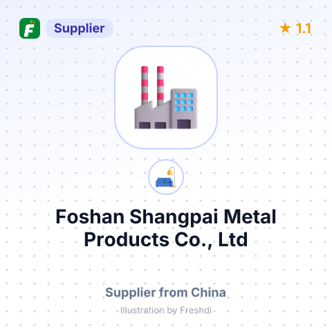 Foshan Shangpai Metal Products Co., Ltd – summary card, no photo uploaded yet