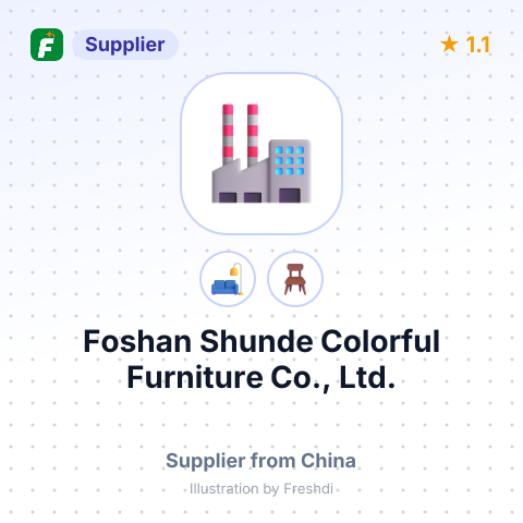 Foshan Shunde Colorful Furniture Co., Ltd. – summary card, no photo uploaded yet