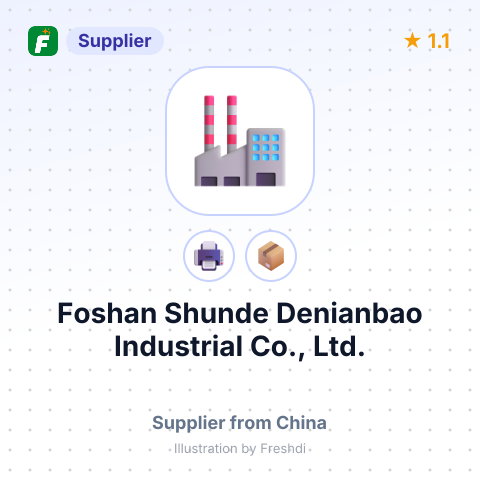 Foshan Shunde Denianbao Industrial Co., Ltd. – summary card, no photo uploaded yet
