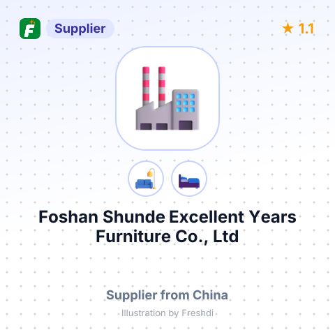 Foshan Shunde Excellent Years Furniture Co., Ltd – summary card, no photo uploaded yet