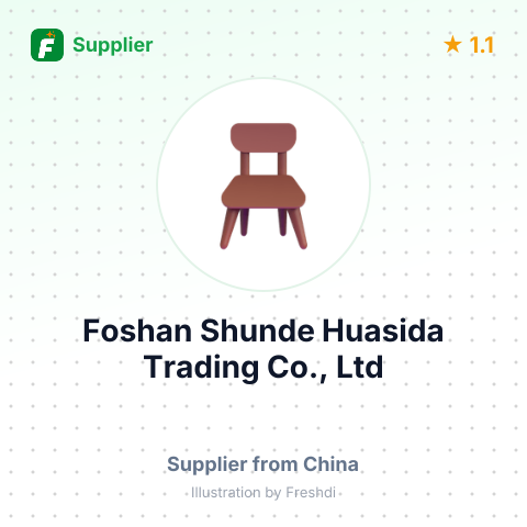 Foshan Shunde Huasida Trading Co., Ltd – summary card, no photo uploaded yet