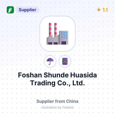 Foshan Shunde Huasida Trading Co., Ltd. – summary card, no photo uploaded yet
