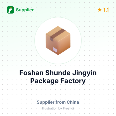 Foshan Shunde Jingyin Package Factory – summary card, no photo uploaded yet