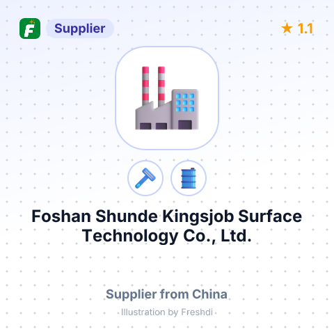 Foshan Shunde Kingsjob Surface Technology Co., Ltd. – summary card, no photo uploaded yet