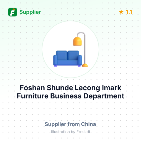 Foshan Shunde Lecong Imark Furniture Business Department – summary card, no photo uploaded yet